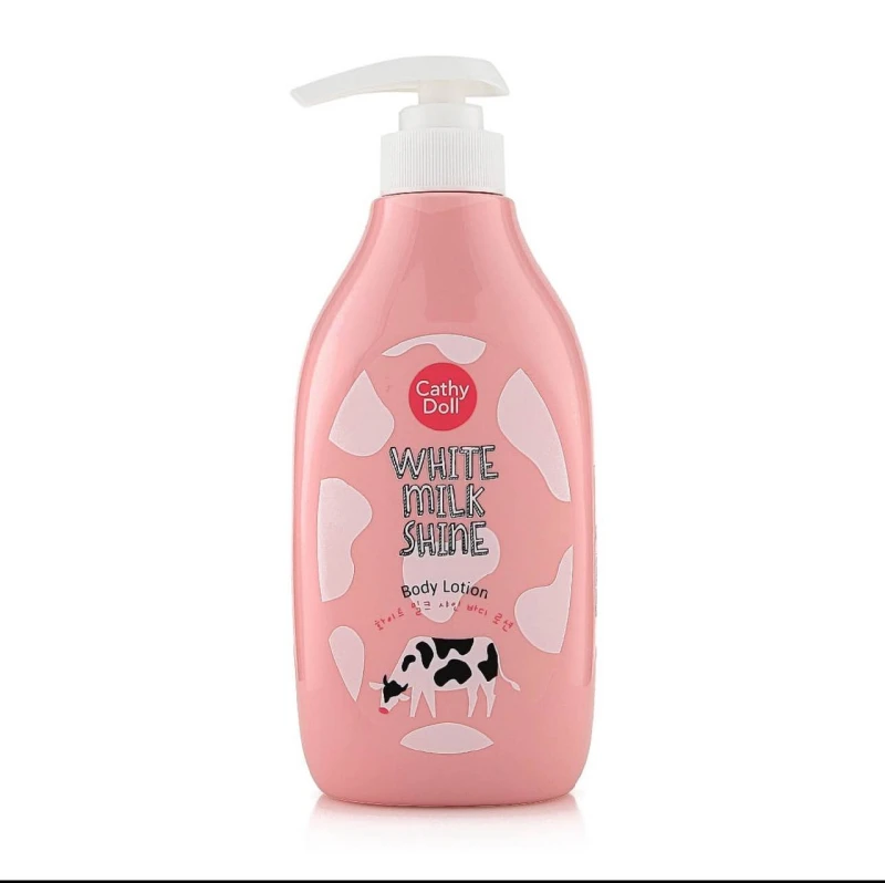 CATHY DOLL WHITE MILK SHINE BODY LOTION 450ML