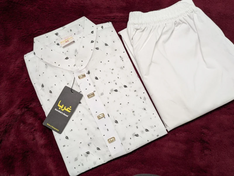 Dhuti Printed Panjabi Combo 03