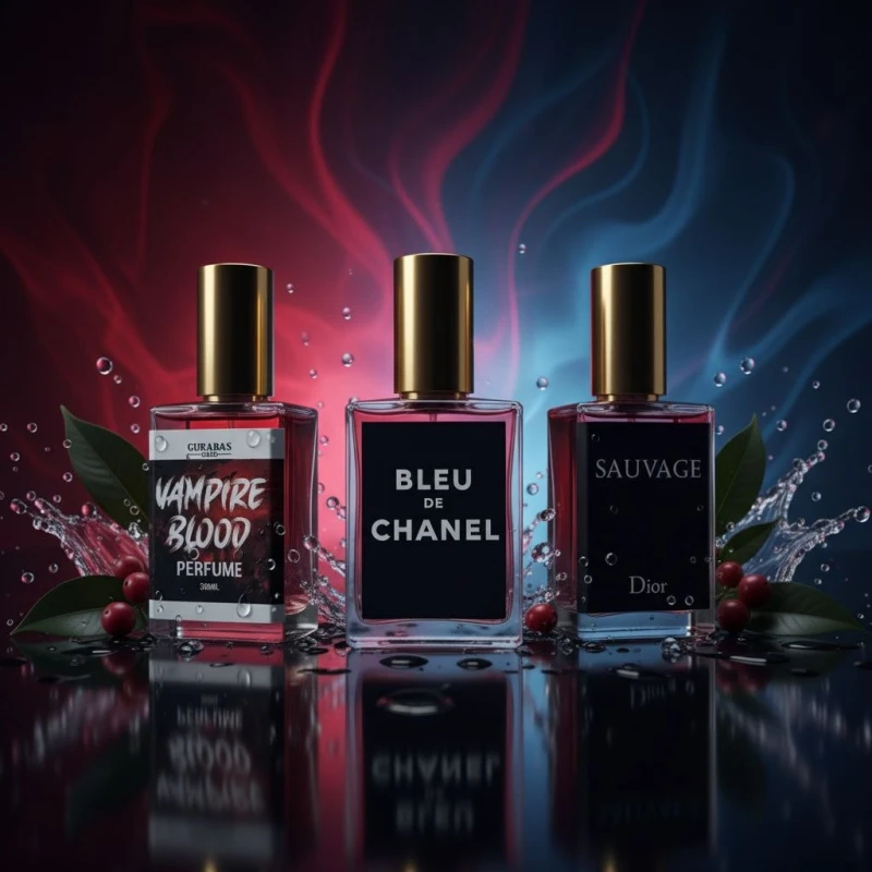 Vampire+ Blue de chanel+ Dior Sauvage 15 ML Combo