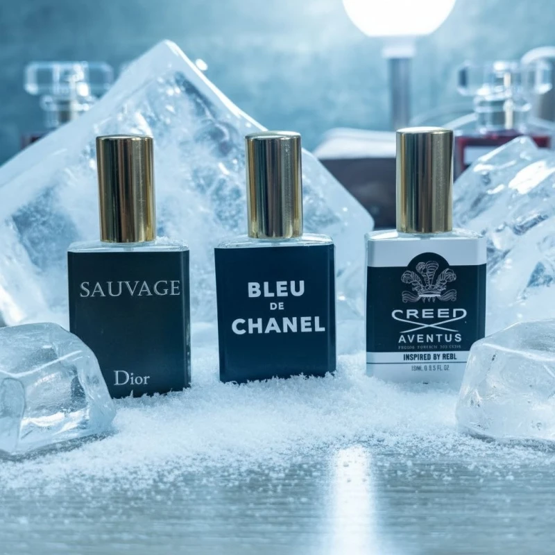 Blue De chanel+ Dior Sauvage+Creed Aventus 15ML Combo