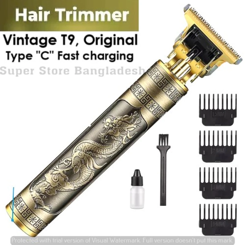 Vintage T9 Beard & Hair TrimmerType-C