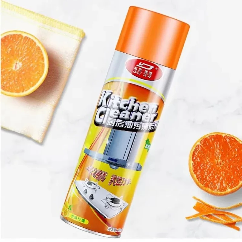 Kitchen cleaner Foam Spray 500ml for conforrt and Easy Cleaning Orange Original Doctors Kitchen Cleaner