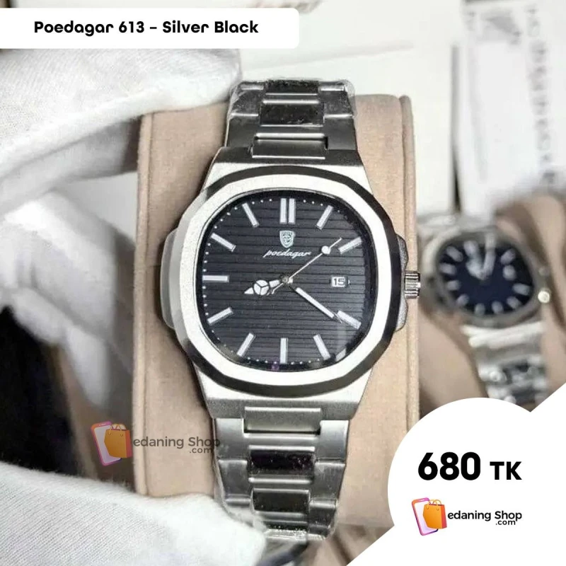 Poedagar 613 – Silver Black